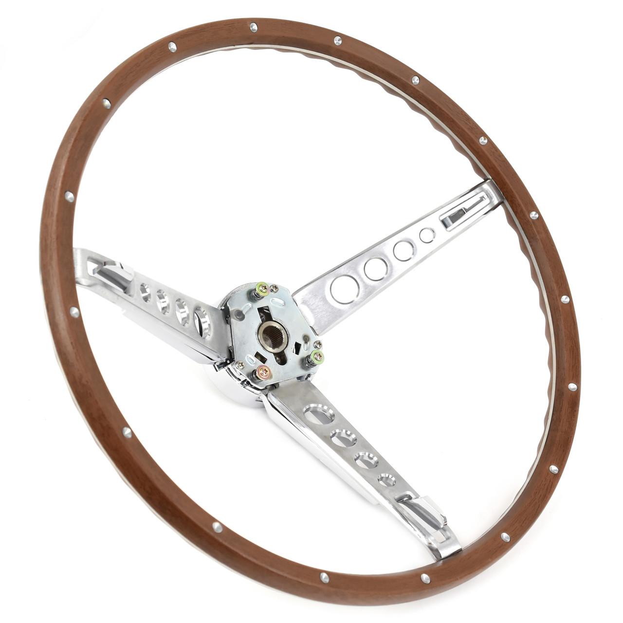 ACP Steering Wheel Assembly Deluxe Woodgrain [FM-ES008A]