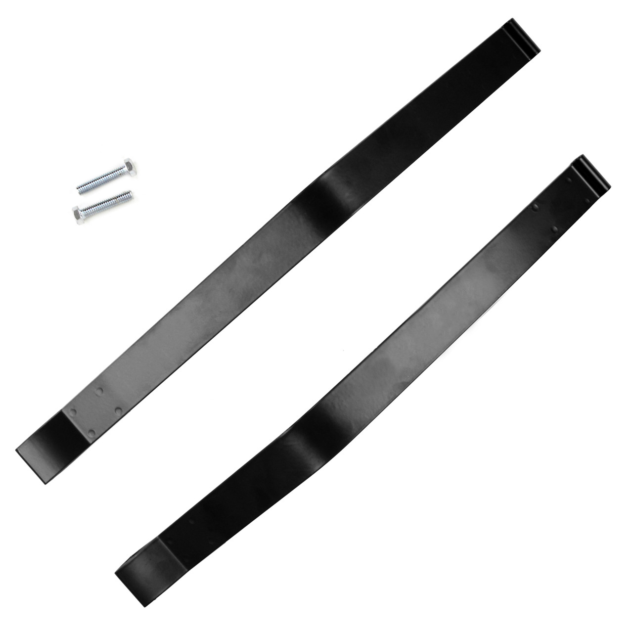 Fuel Tank Straps For Side-Mount Tank Black Pair [FP-EG028AS]