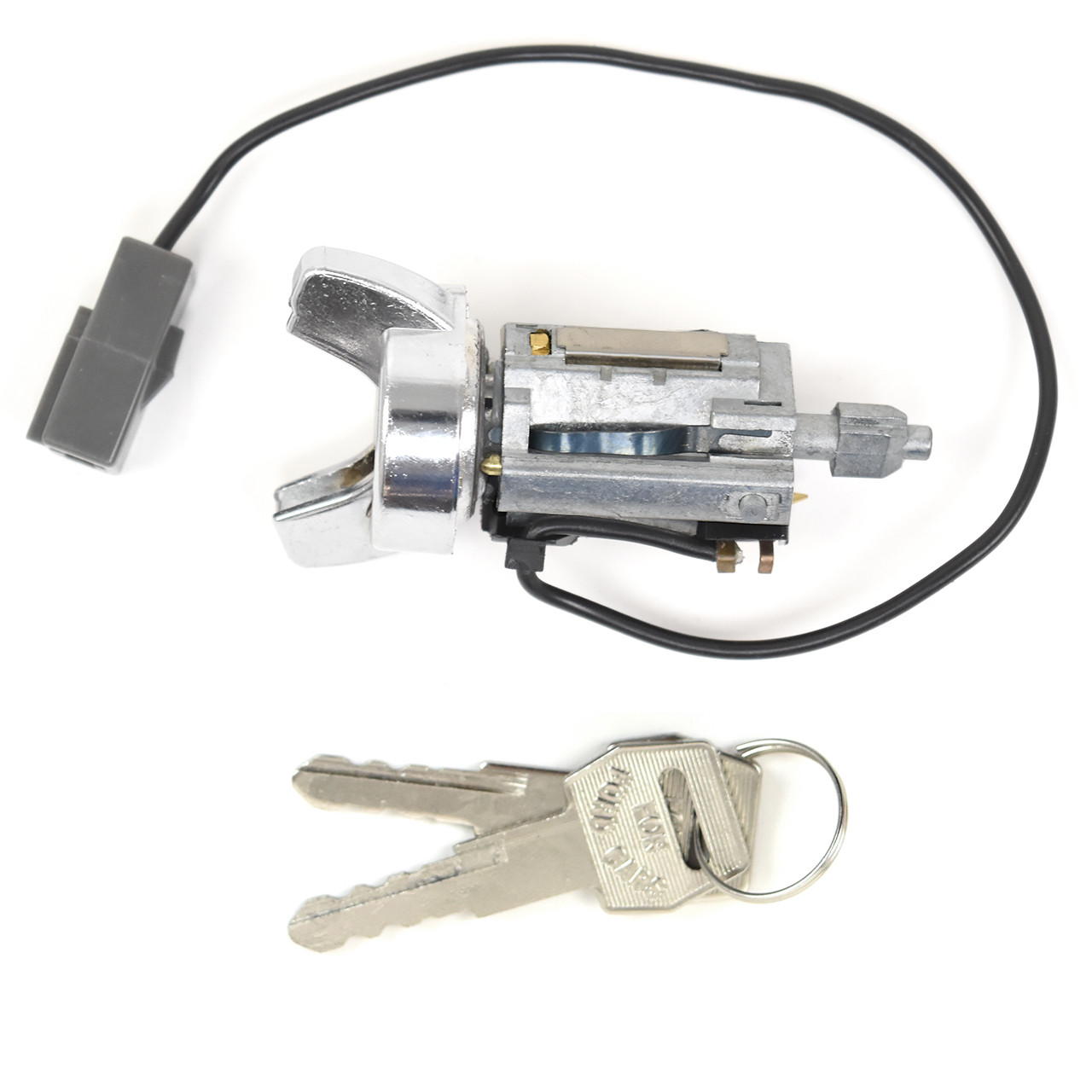 Ignition Lock Cylinder Chrome With Keys [FM-EI015]