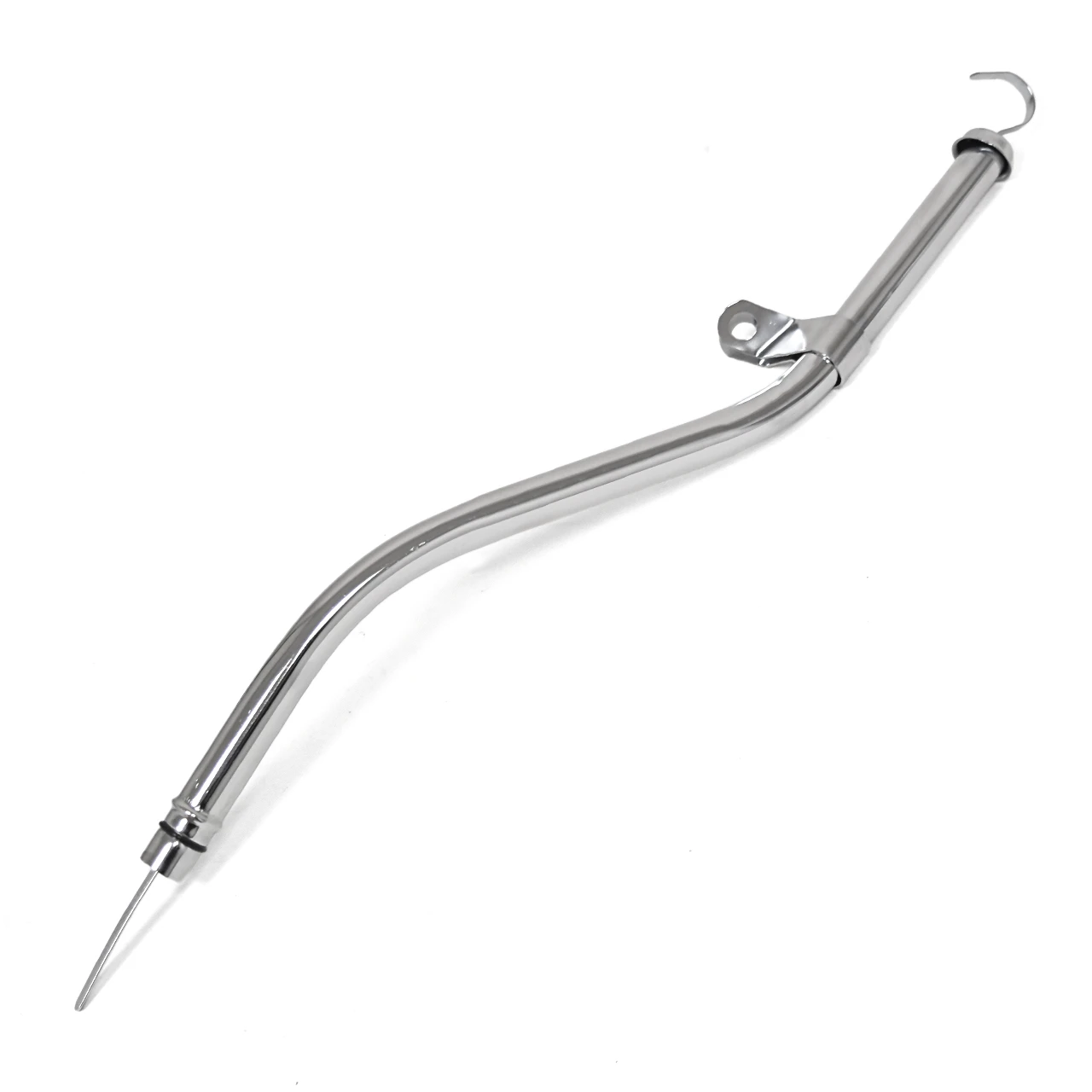 C4 Transmission Dipstick Chrome Tube and Bracket 289/302 [FM-ET018]