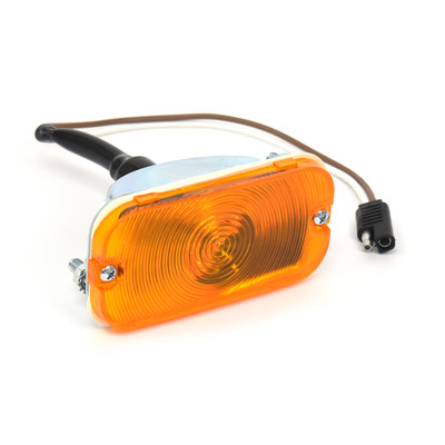 Turn Signal Parking Light Assembly With Amber Lens Fits LH or RH [FB-BP001]