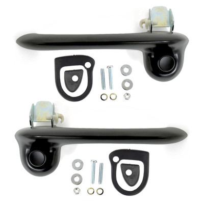 Outside Door Handle Assembly Black Pair [FM-BD021B]