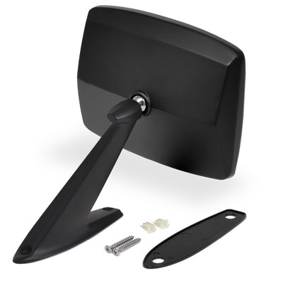 Outside Mirror Black Passenger Side With Convex Glass [FB-BM007A]