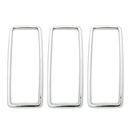 Tail Light Lens Trim Set of 3 Driver or Passenger Side [FM-BT009B]