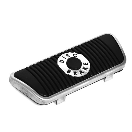 Brake Pedal Pad Disc Auto With Stainless Steel Trim [FM-EB003CK]