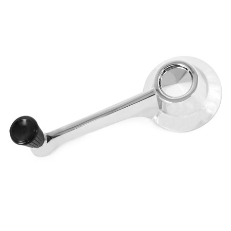 Door Window Handle With Black Knob Driver or Passenger Side [FC-BW013A]