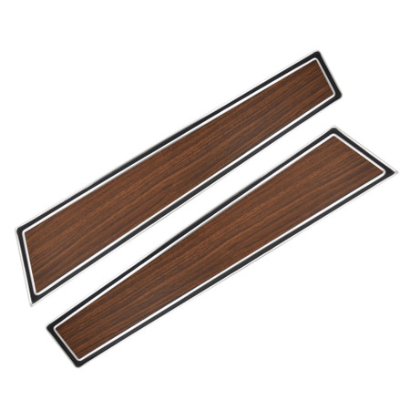 Door Panel Insert Deluxe Woodgrain Pair [FM-BD054]