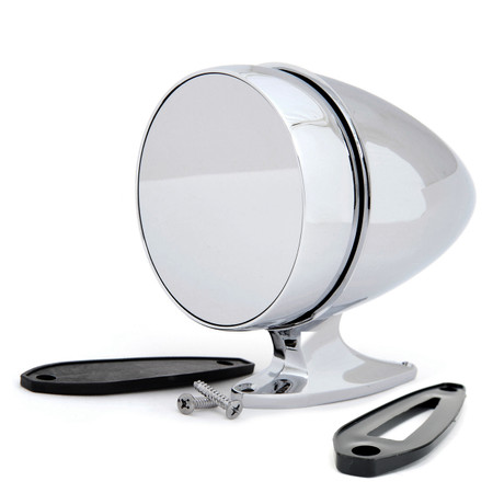 Outside Bullet Mirror Driver Side Short Base [FM-BM007A]