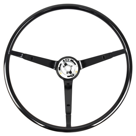Steering Wheel For Alternator 3-Spoke Black [FM-ES008]