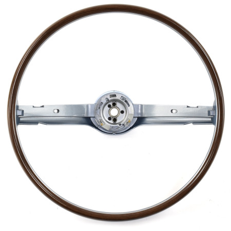 Steering Wheel 2-Spoke Deluxe Woodgrain Blue [FM-ES008FB]