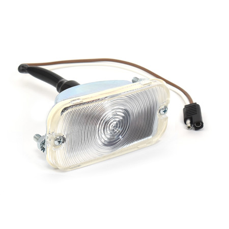 Turn Signal Parking Light Assembly With Clear Lens Fits LH or RH [FB-BP001A]