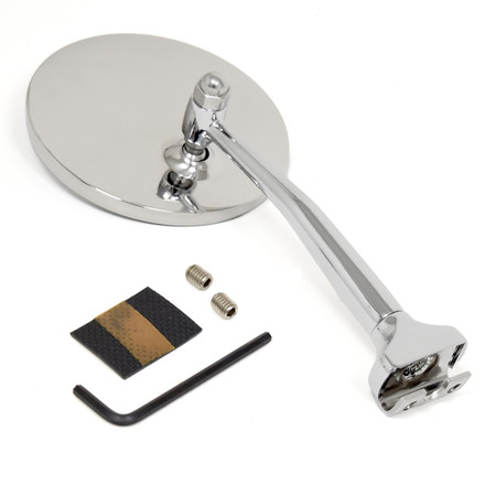 Peep Mirror 4 Inch With Extended Arm Driver Side Or Passenger Side [FP-BM002]