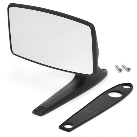Outside Mirror Black Finish Driver or Passenger Side [FM-BM004K]