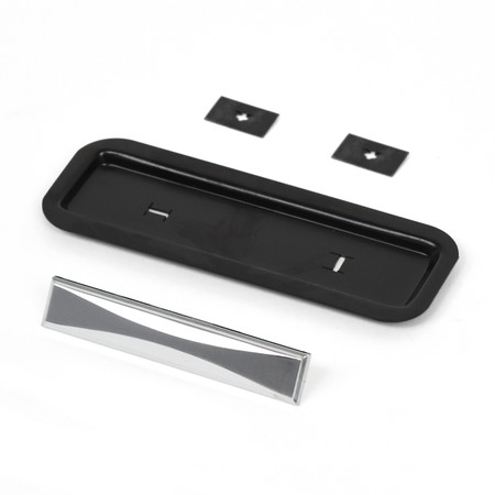 Seat Emblem Trim Deluxe Interior 4pc Set For One Seat [FM-BS045]