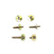 Vent Window Frame Bolt Set 6pcs [FM-BVW02B]