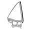 Quarter Window Assembly Coupe Clear Glass Passenger Side [FM-BW036R]