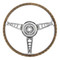 Steering Wheel Assembly Deluxe Woodgrain [FM-ES008BK]