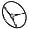 Steering Wheel 3-Spoke Black [FM-ES008C]