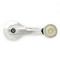 Window Handle 4.5 Inch Long With Clear Knob Driver or Passenger Side [FG-BW072]