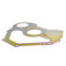Separator Plate For AOT C4 C6 CM FMX Automatic Transmission Bellhousing [FM-SP002]