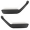Arm Rest Pad Black Pair For Coupe and Hatchback [FM-BA018]