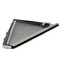 Vent Window Assembly Chrome Gray Tint Glass Driver Side [FB-VW002L]