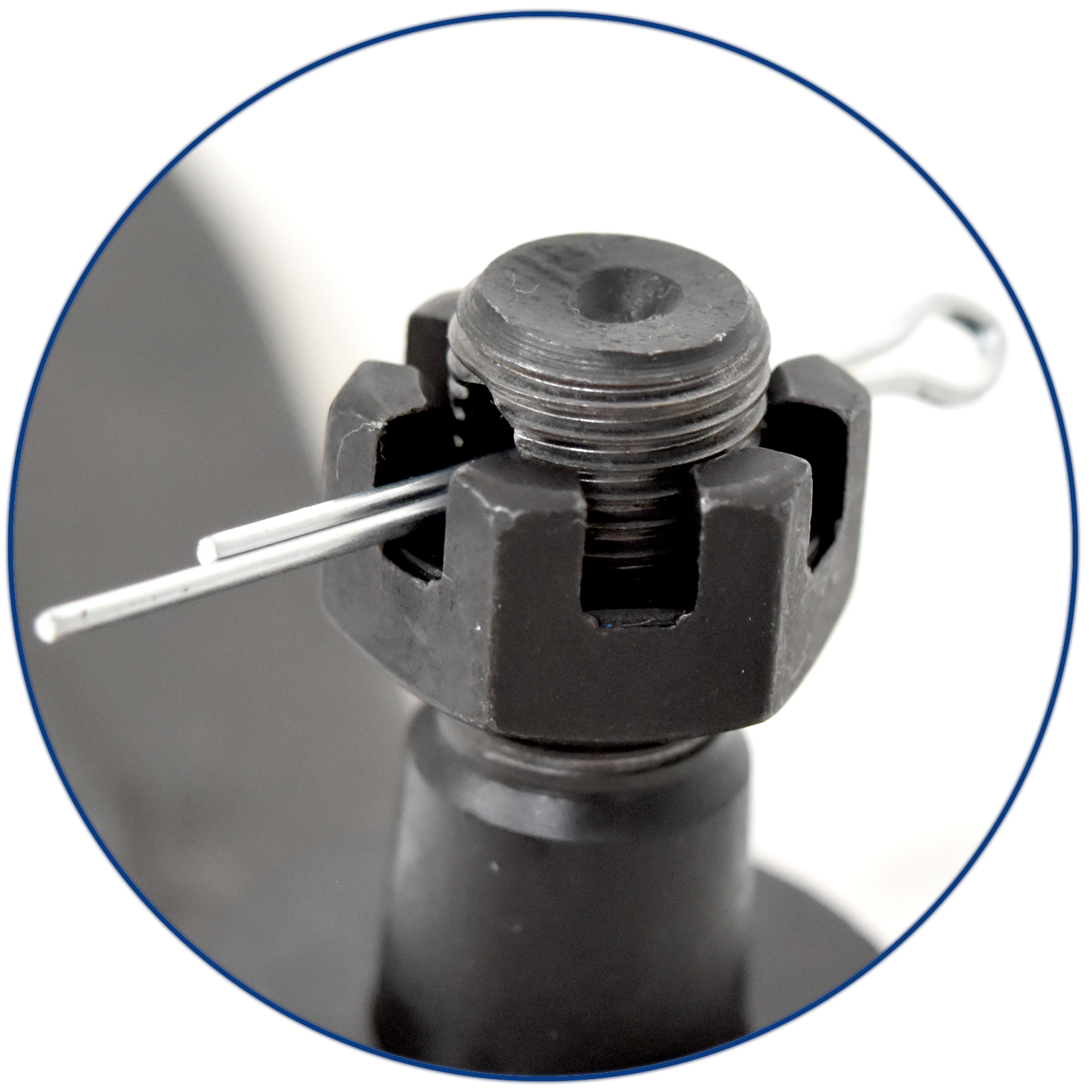 Castle Nut and Cotter Pin