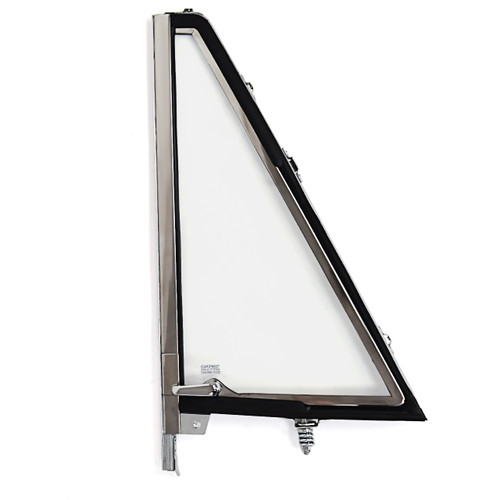 ACP Vent Window Assembly Chrome Clear Glass Driver Side [FB-VW001L]