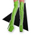 SLIME// 8" Thigh High Boot in Green SLIME// 8" Thigh High Boot in Green