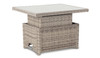 Kettler Palma Signature Mini High/Low Glass Top Table - Oyster