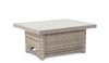 Kettler Palma Signature Mini High/Low Glass Top Table - Oyster