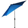 Supremo Riviera 3m Crank & Tilt Parasol Pacific Blue