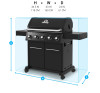Broil King Crown 590 Shadow NI & ROI Delivery Only
