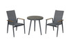 Bramblecrest Sofia Bistro Set Anthracite