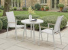Bramblecrest Sofia Bistro Set Grey (NI & ROI DELIVERY ONLY)