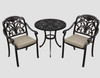 Bramblecrest Venice Bistro Set Bronze