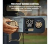 Ninja FlexFlame Gas BBQ & Outdoor Cooking System - Blue & Gold PG301UKBL