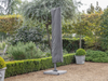 Bramblecrest Lichfield Grey 2.7x2.7m Cantilever Parasol, Granite Base & Cover