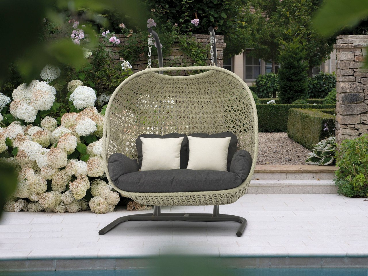 Palma Double Cocoon Chair Kettler Hanging Chair Patio Kettler