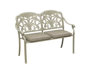 Bramblecrest Venice 2 Seat Bench Stone (NI & ROI Delivery Only)