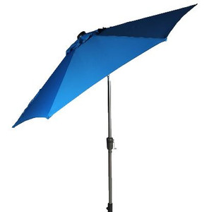 Riviera 2.5M Deluxe Crank Parasol Pacific Blue