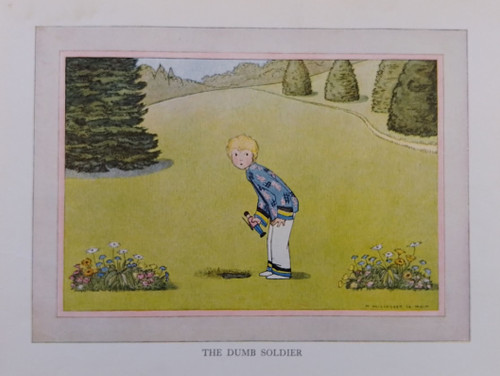H.Willebeek Le Mair - vintage print "The Dumb Soldier" - published 1926