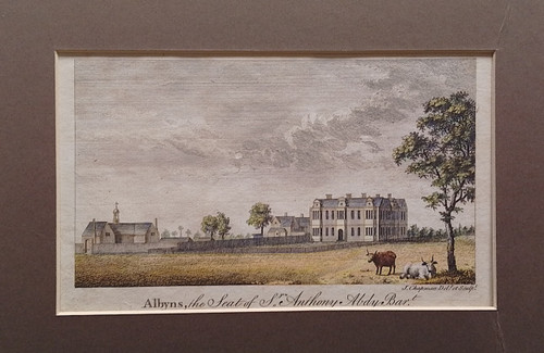 Antique print of Albyns, Nr Romford, Essex - published 1769