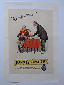 1931 vintage advertisement for Scotch whisky (King George IV whisky)