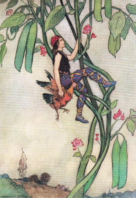 Warwick Goble vintage print - from 'The Fairy Book', published 1913