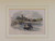 Antique print of Teddington Weir, (3 men fishing) - published 1837