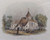 'Silchester Church', North Hampshire - antique print, published c 1830