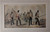 Vintage print - Light Infantry at time of Napoleonic Wars - published 1909