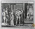 Eighteenth century antique print of Rose Allin the Protestant Martyr in 1557