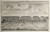 Antique print of London Bridge by W, H. Toms, published in 1756